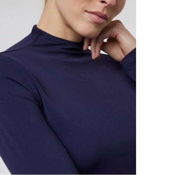 Vuori All The Feels Long Sleeve Mock Top - Picture 7 of 14